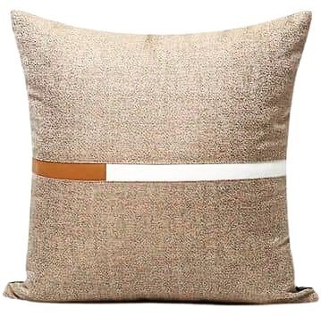 کوسن مخمل ساده و چرم مصنوعی ۴۰ در ۴۰-10