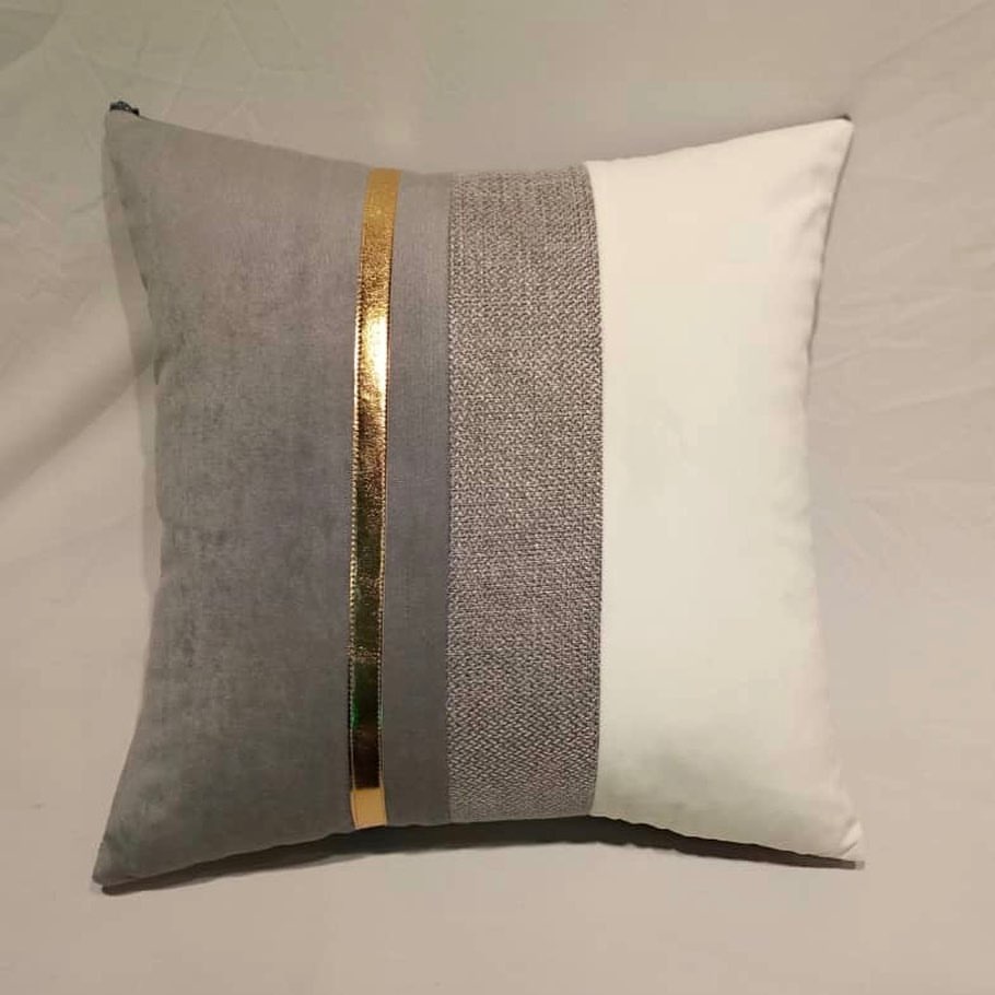 کوسن مخمل و کتون و چرم مصنوعی ۴۰ در ۳۰ در ۵۰