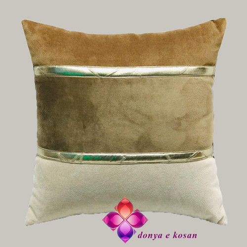 کوسن مخمل تیکه دوزی شده - کدکالا 148