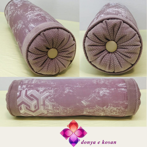 کوسن لوله ای پارچه مبلی ساتن - کدکالا 112